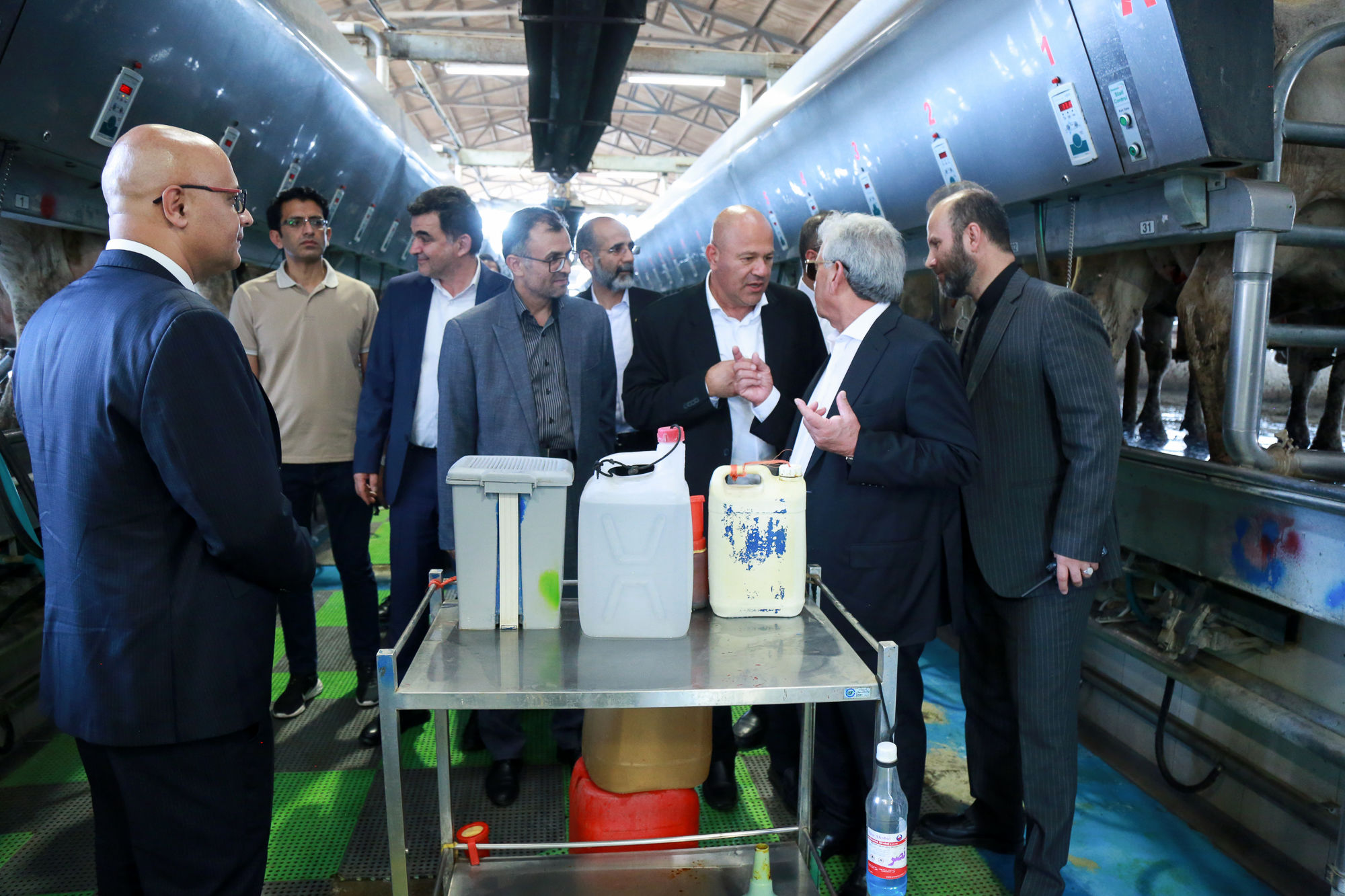  بازدید وزیر امنیت غذایی پاکستان از شرکت شمه شیر 