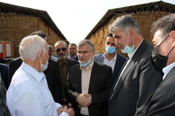 بازدید استاندار البرز از بزرگترین مجتمع کشاورزی و دامپروری کشور