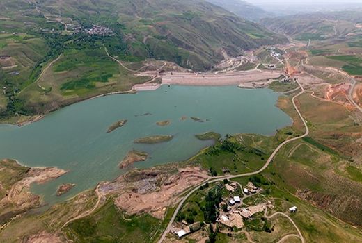 تکمیل سد مخزنی گرمی چای در استان آذربایجان شرقی با حمایت بانک کشاورزی