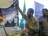 رونمایی از برچسب تبلیغاتی هوبره در شرکت روغن کنجد ثمر اردکان