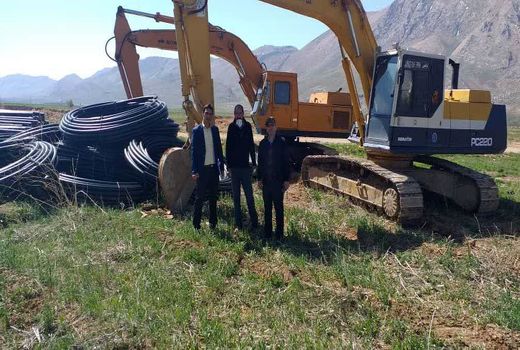 عملیات اجرایی طرح آبیاری بارانی شهر شلمزار آغاز شد