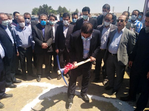 کارخانه لبنی تولید کره و شیرخشک در شهرستان ری کلنگ زنی شد