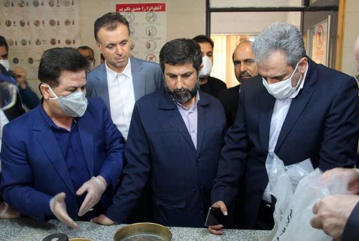 بازدید وزیر جهاد کشاورزی از روند ورود و خروج کالا در بندرامام خمینی (ره)