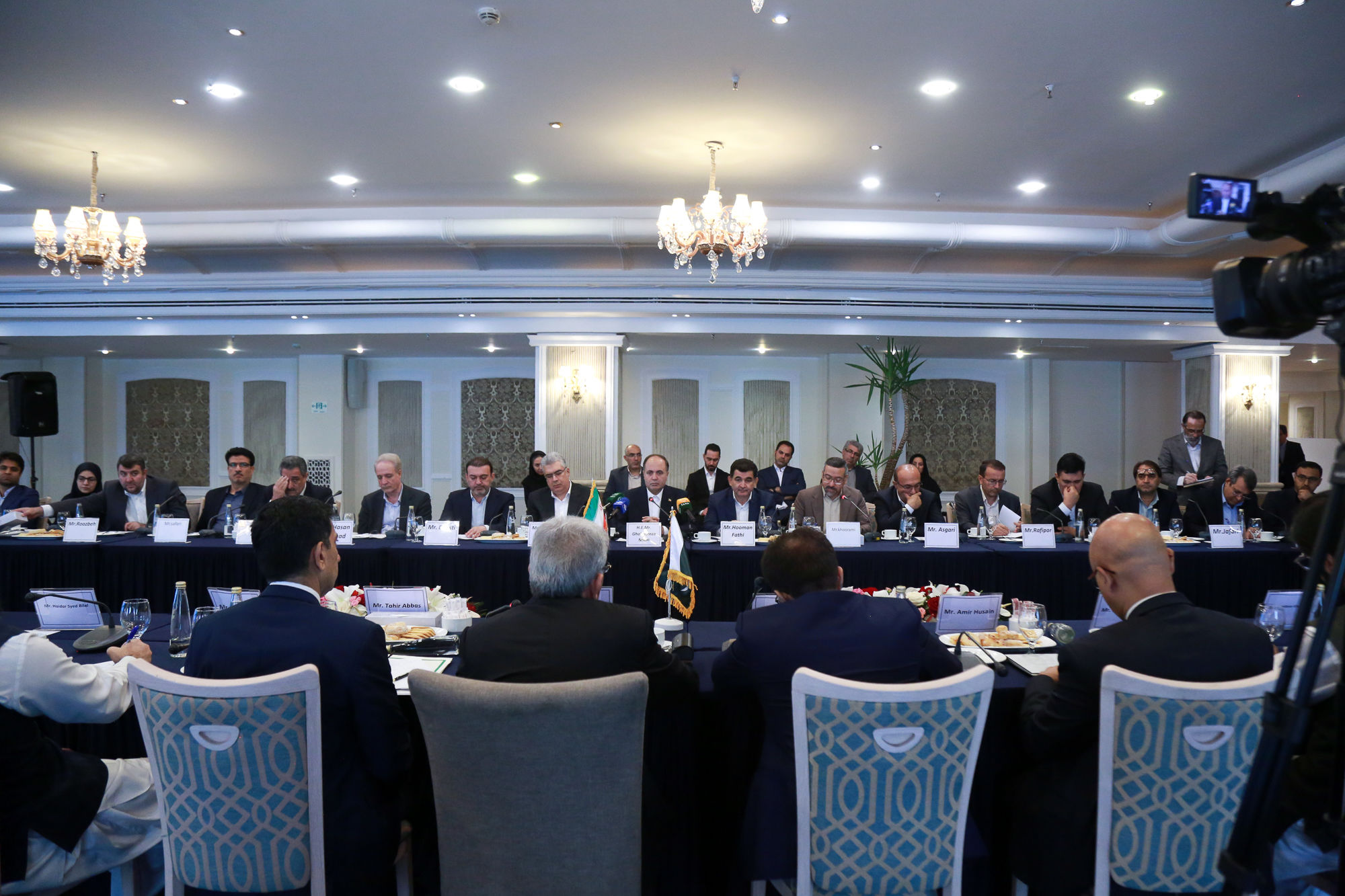  نشست مشترک هیات های جمهوری اسلامی ایران و پاکستان 