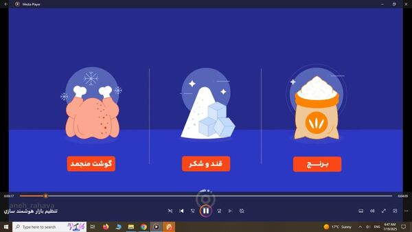 توزیع ماهانه ۶ هزار تن برنج و مرغ در چهارمحال و بختیاری