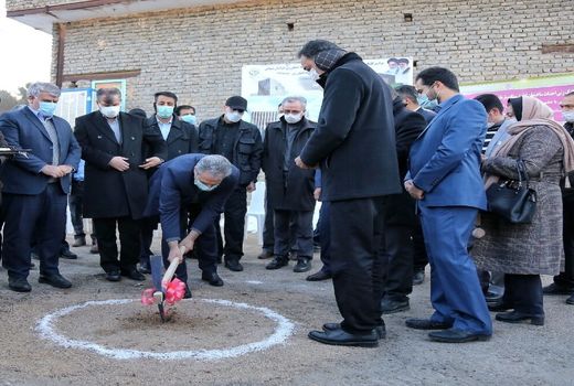 کلنگ‌زنی سایت و ساختمان اداری سازمان جهاد کشاورزی خراسان شمالی 