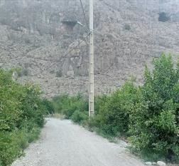 بهره برداری از جاده بین باغ ها در رستم