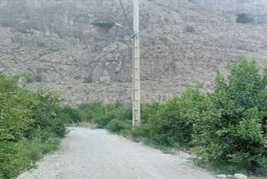 بهره برداری از جاده بین باغ ها در رستم
