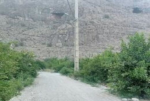 بهره برداری از جاده بین باغ ها در رستم