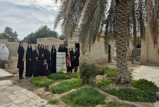 ایجاد باغچه های سلامت در ماهشهر 