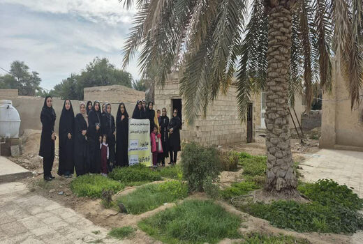ایجاد باغچه های سلامت در ماهشهر 
