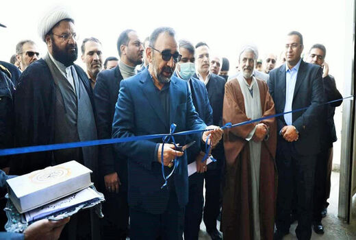 افتتاح کارخانه خوراک دام و طیور در بردسکن توسط استاندار