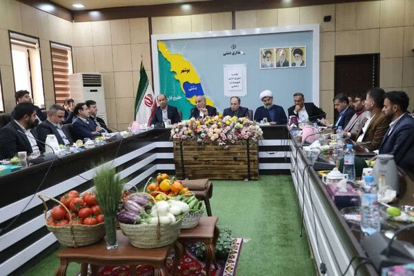 وزیر جهاد کشاورزی در شورای اداری شهرستان دشتی