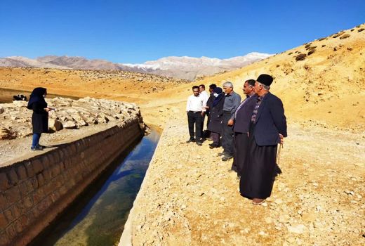 مطالعات و طراحی طرح عمومی تامین آب اراضی روستای چشمه سلیمان دیناران آغاز شد 