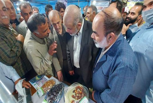 تقدیر وزیر کشور از نخلکار نمونه استان سیستان و بلوچستان 