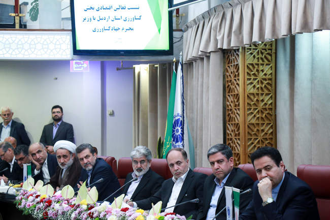  سفر وزیر جهاد کشاورزی به اردبیل 