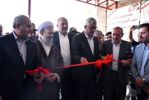 افتتاح سردخانه ۴ هزار تنی «آذران سیب سهند مراغه» با حضور استاندار آذربایجان شرقی