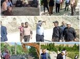 بازدید مدیرعامل شرکت آب و خاک کشور از روند پاکسازی انهار و احیای باغات در فیروزکوه