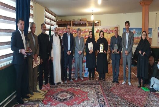 تجلیل از برگزیدگان ملی و استانی بخش کشاورزی شهرستان میاندوآب 