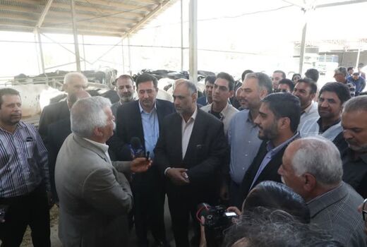 بازدید وزیر جهادکشاورزی از مجتمع کشت و صنعت پاسارگاد