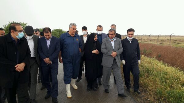 استاندار قزوین از واحد کشت و صنعت سیمرغ در شهرستان بوئین زهرا بازدید کرد