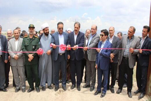 افتتاح مجموعه دامپروری شربیان شهرستان سراب 