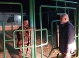 بازدید شبانه عباسعلی نوبخت از ایست و بازرسی حوزه استحفاظی اداره کل منابع طبیعی مازندران (ساری)