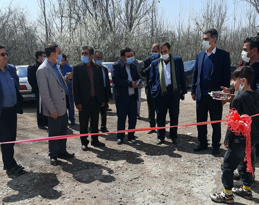 افتتاح مجتمع پرورش ماهی و سالن‌های مجتمع تولید و پرورش مرغ در روستای محمود آباد عجب شیر