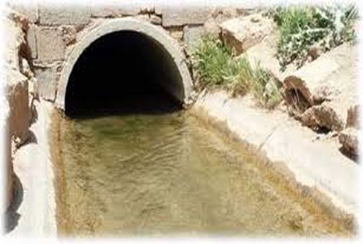 جاری شدن آب زلال از قنات های خراسان شمالی