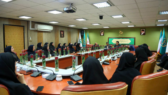 مراسم گرامیداشت روز زن در موسسه جهاد استقلال  