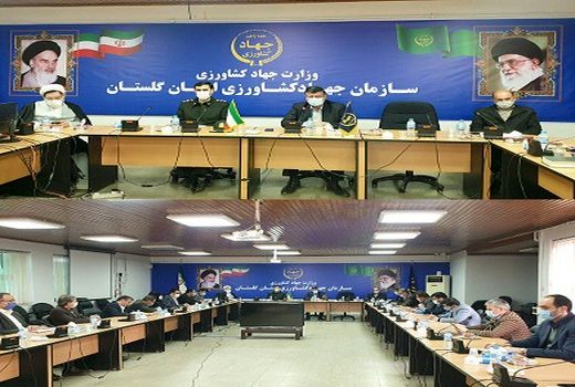 بیست و یکیمن جلسه شورای معاونین سازمان جهاد کشاورزی گلستان برگزار شد