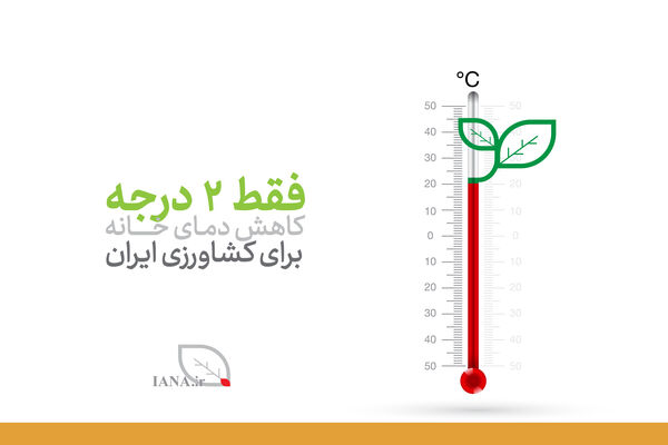 فقط دو درجه