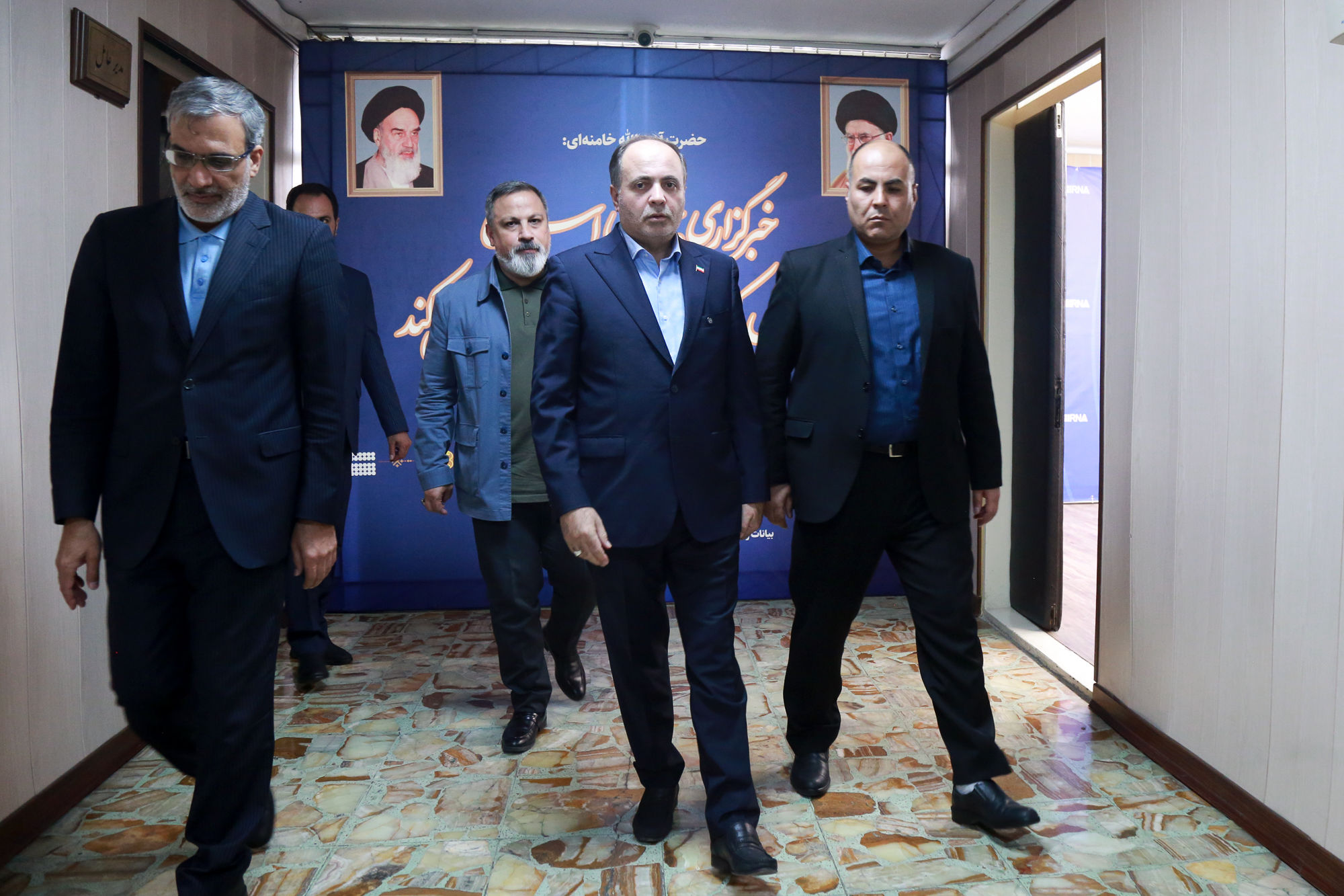  بازدید وزیر جهاد کشاورزی از خبرگزاری ایرنا 