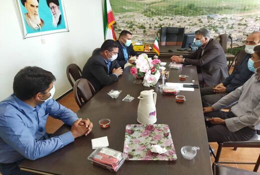  نشست هماهنگی اجرای طرح تامین آب اراضی کشاورزی شهر کاج 