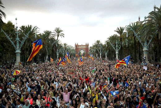 سالگرد رفراندوم کاتالونیا  
