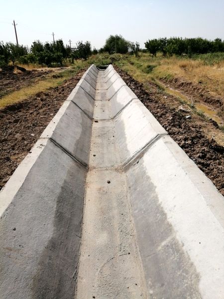 ساخت یک کانال انتقال آب کشاورزی در البرز به پایان رسید