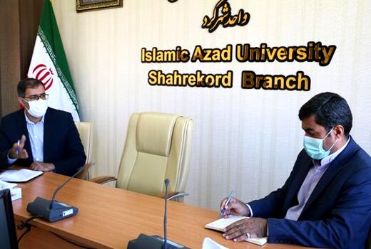  تفاهم‌نامه همکاری مشترک اداره کل دامپزشکی چهارمحال و بختیاری و دانشگاه آزاد شهرکرد 