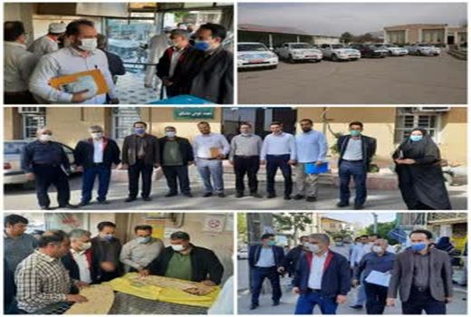 مانور نظارت و بازرسی از واحدهای صنفی در آبیک برگزار شد