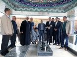 تجدید میثاق وزیر جهاد کشاورزی با شهدای شهر بادرود اصفهان