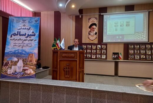 تولید سالانه ۴۵ هزار تن شیر خام در مراغه؛ ظرفیت قابل توجه شهرستان در تأمین لبنیات آذربایجان‌شرقی