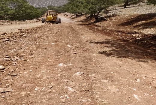 مرمت و اصلاح مسیرهای عشایری در ایذه
