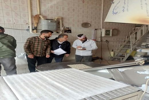 بازدید اکیپ تنظیم بازار از نانوایی ها و فروشگاه های بخش مرکزی شهرستان البرز