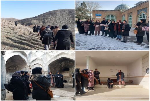 برگزاری برنامه کوهپیمایی ویژه بانوان جهاد کشاورزی قزوین