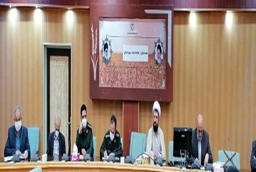 مراسم تودیع و معارفه فرمانده بسیج پایگاه شهدای جهاد ، در سازمان جهاد کشاورزی استان مرکزی برگزار شد