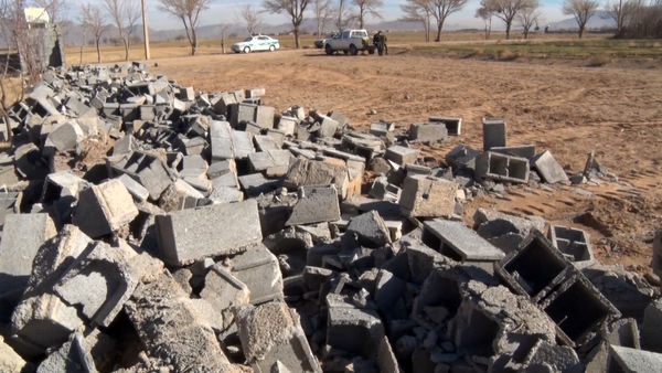 تخریب ۸ ویلای غیرمجاز در مبارکه
