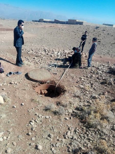 آغاز مرمت قنات علی آباد شهرستان کوار