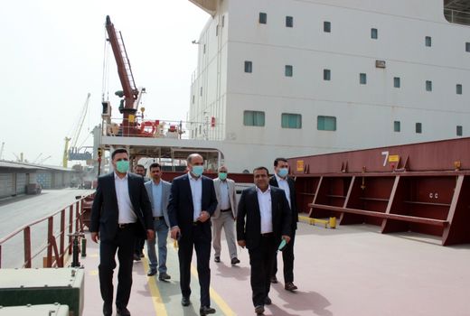  یک میلیون تن گندم در بندر امام در حال تخلیه است