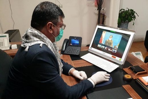 برگزاری رزمایش پدافند بیولوژیکی بسیج در سازمان جهادکشاورزی استان گلستان