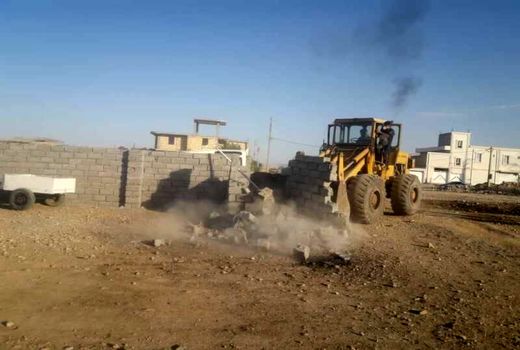 رفع تصرف از ۱۷ هزار مترمربع اراضی دهلران