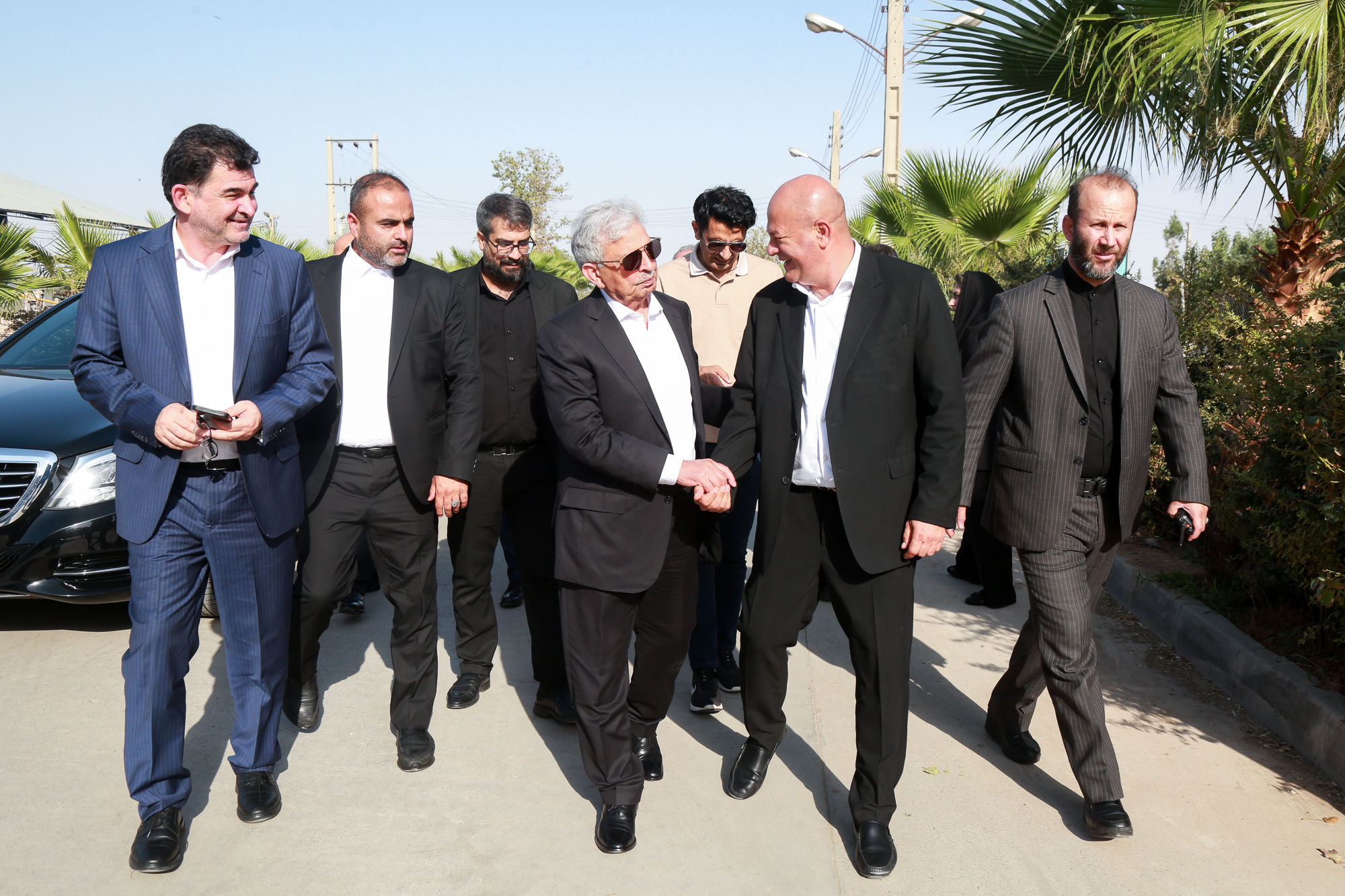  بازدید وزیر امنیت غذایی پاکستان از شرکت شمه شیر 